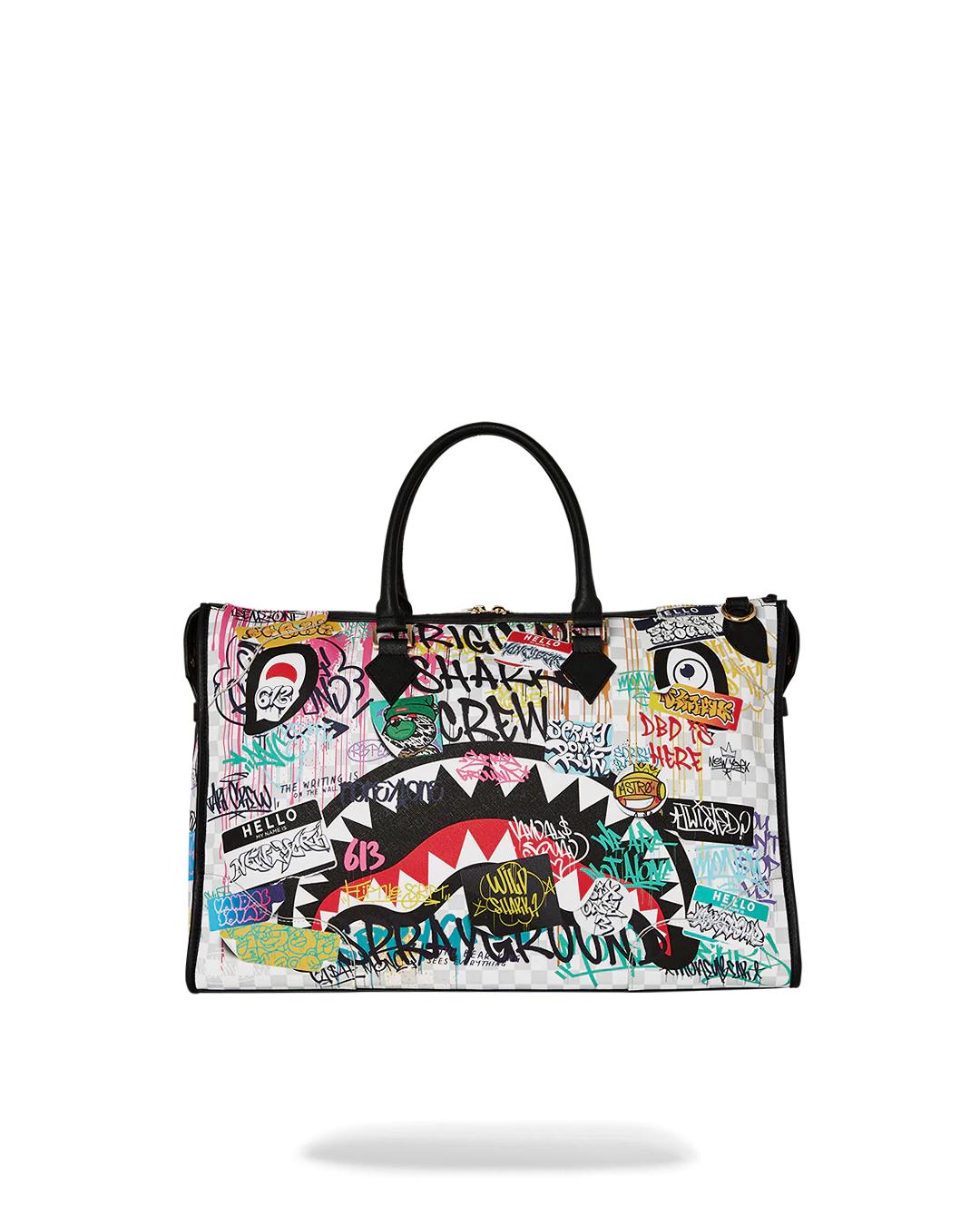 CREATE ANOTHER DAY PYRAMID DUFFLE | Sprayground Featured
