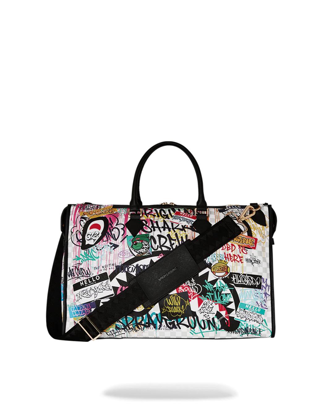 CREATE ANOTHER DAY PYRAMID DUFFLE | Sprayground Featured