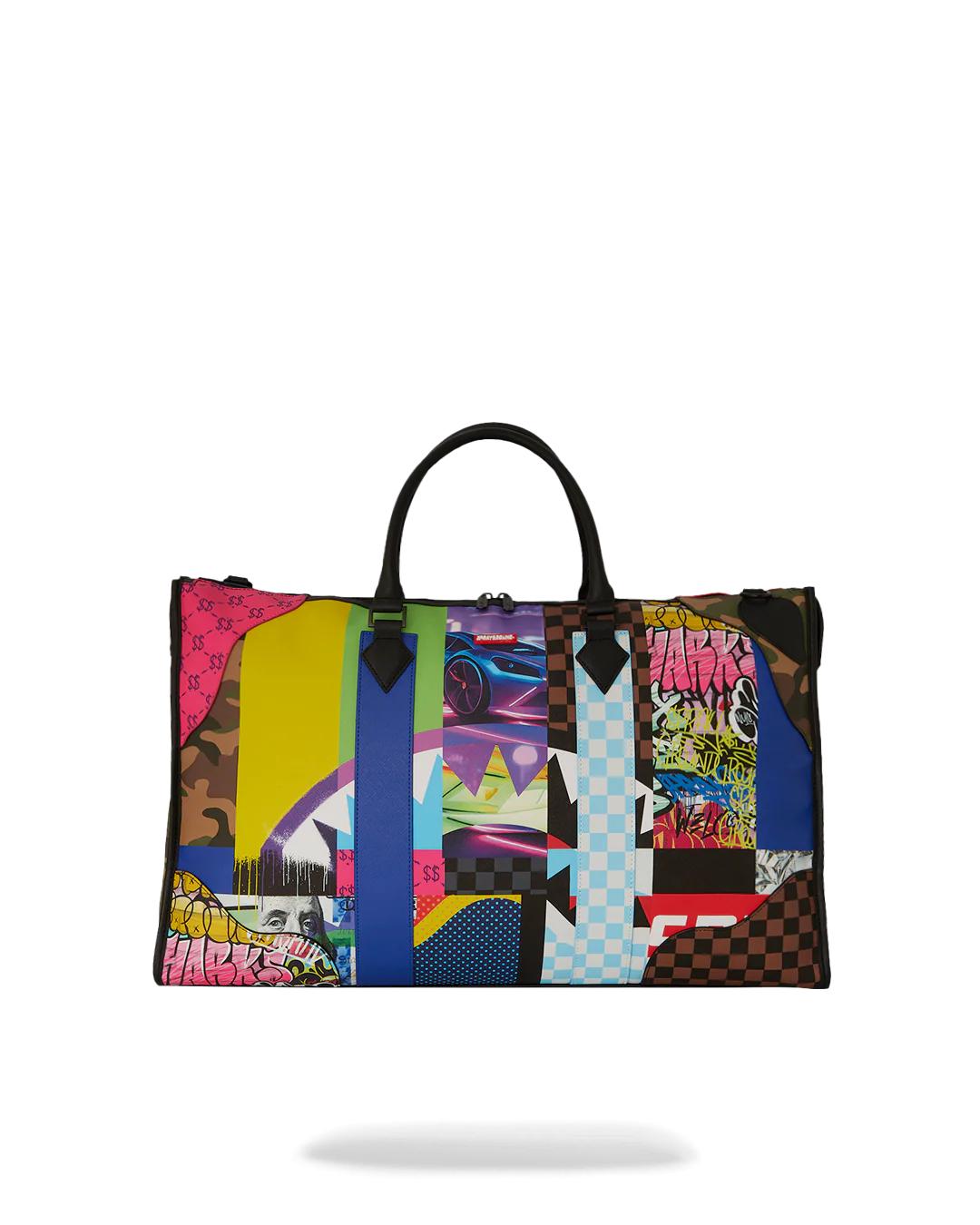 SHARK MASTERPIECES PYRAMID LARGE DUFFLE | Sprayground Best Seller