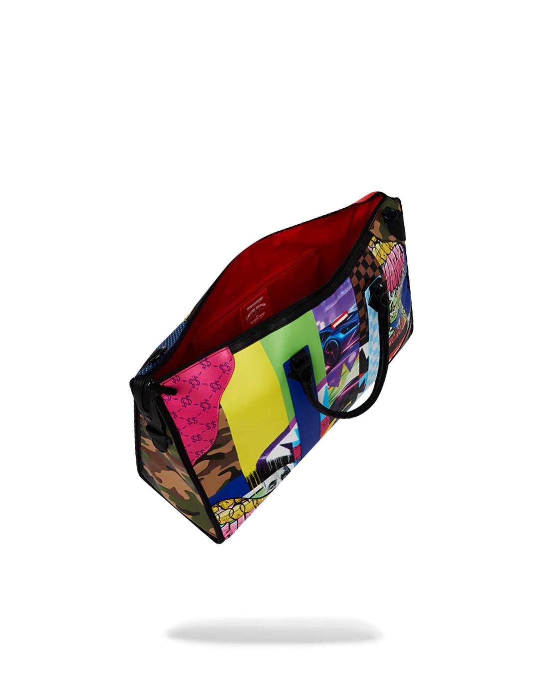SHARK MASTERPIECES PYRAMID LARGE DUFFLE | Sprayground Best Seller