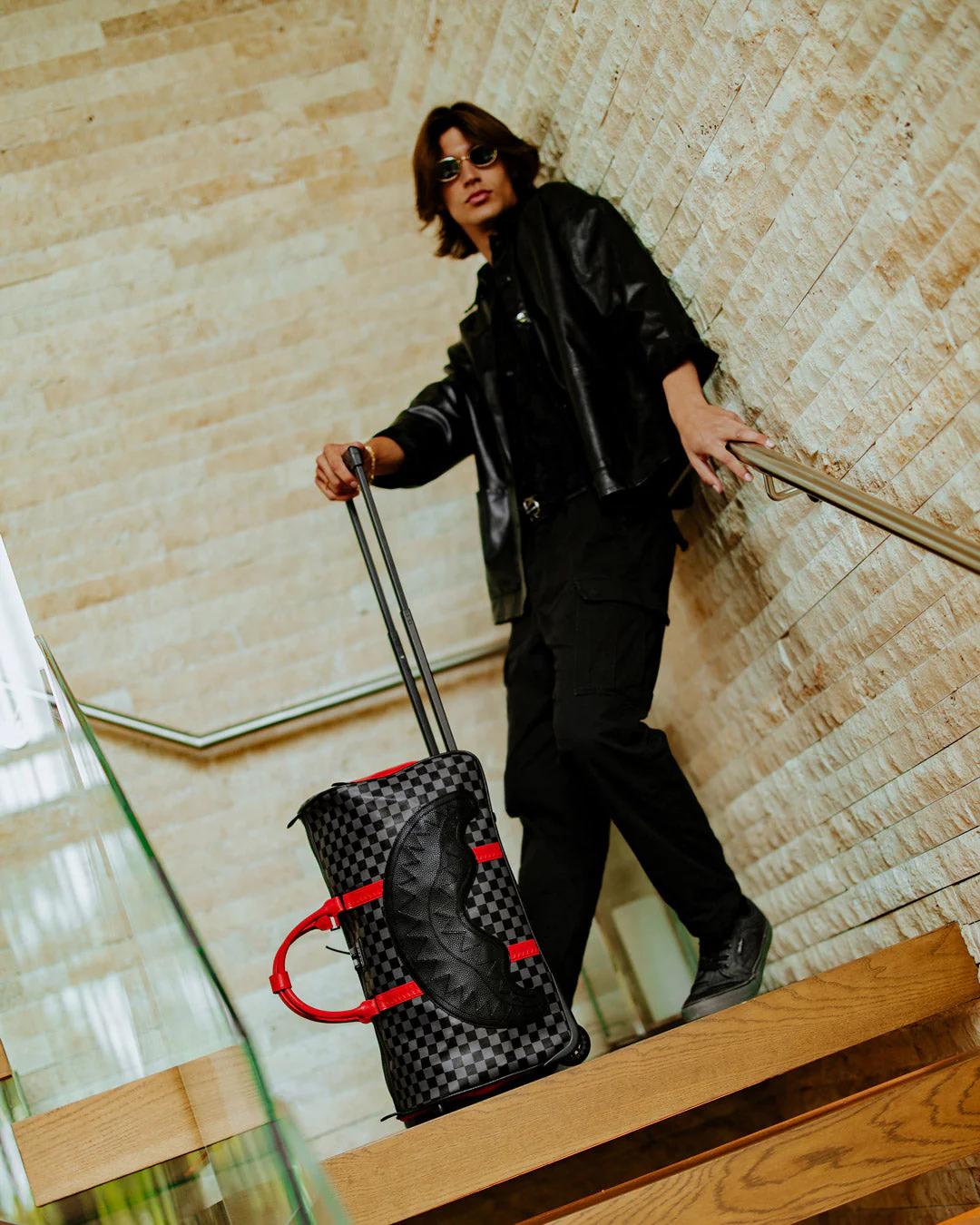MONACO SHARK CLUB DUFFLE WHEELY | Sprayground Signature