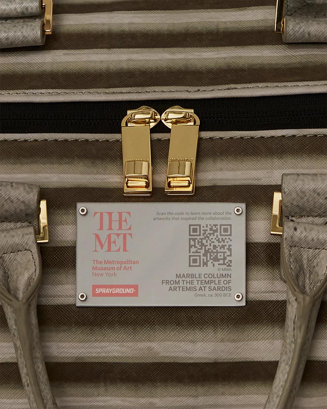 THE MET GREEK TEMPLE OF SARDIS COLUMN DUFFLE | Sprayground Essential