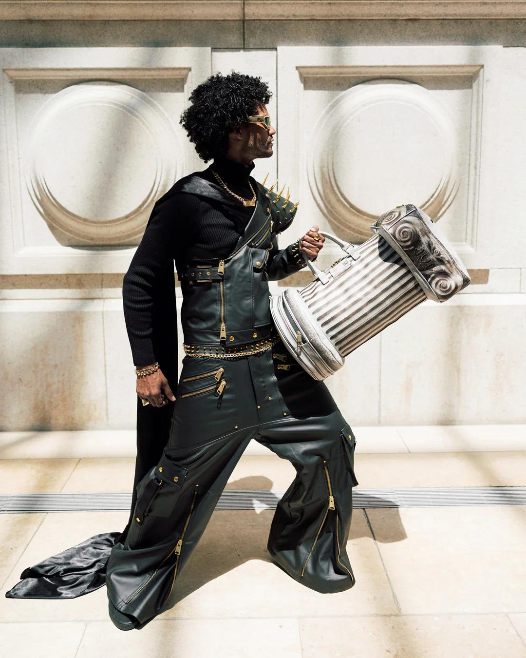 THE MET GREEK TEMPLE OF SARDIS COLUMN DUFFLE | Sprayground Essential