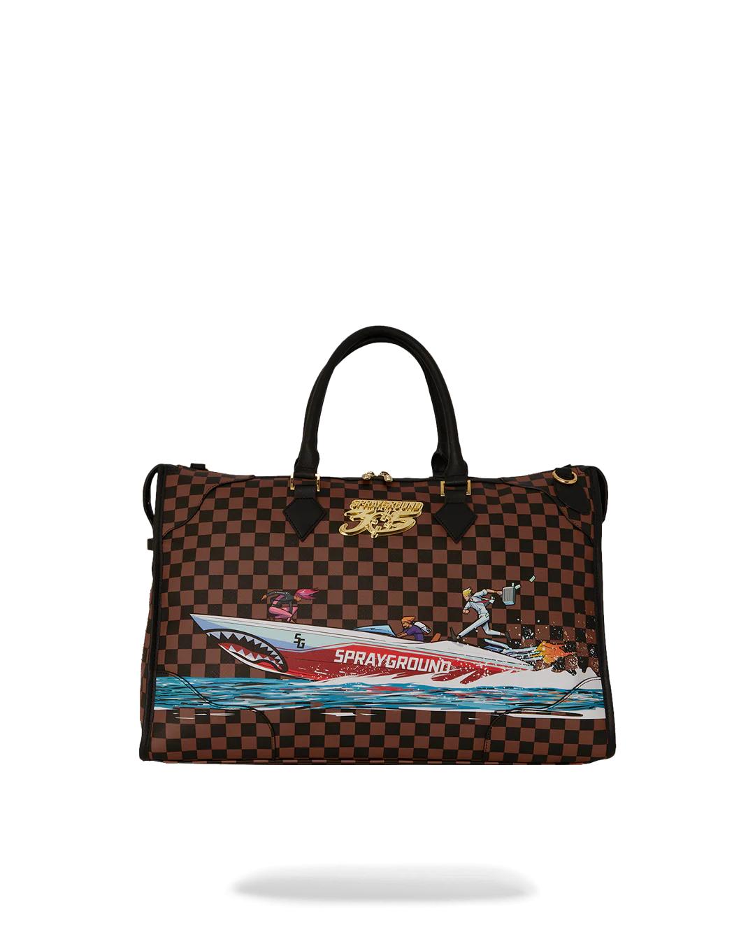 THE 305 SPEEDBOAT GETAWAY PYRAMID DUFFLE | Sprayground Premium