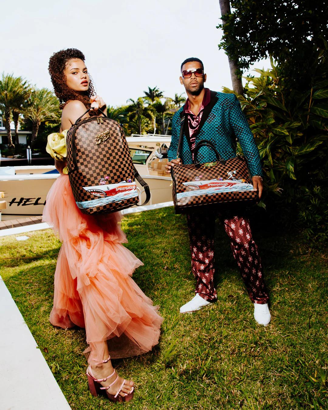 THE 305 SPEEDBOAT GETAWAY PYRAMID DUFFLE | Sprayground Premium