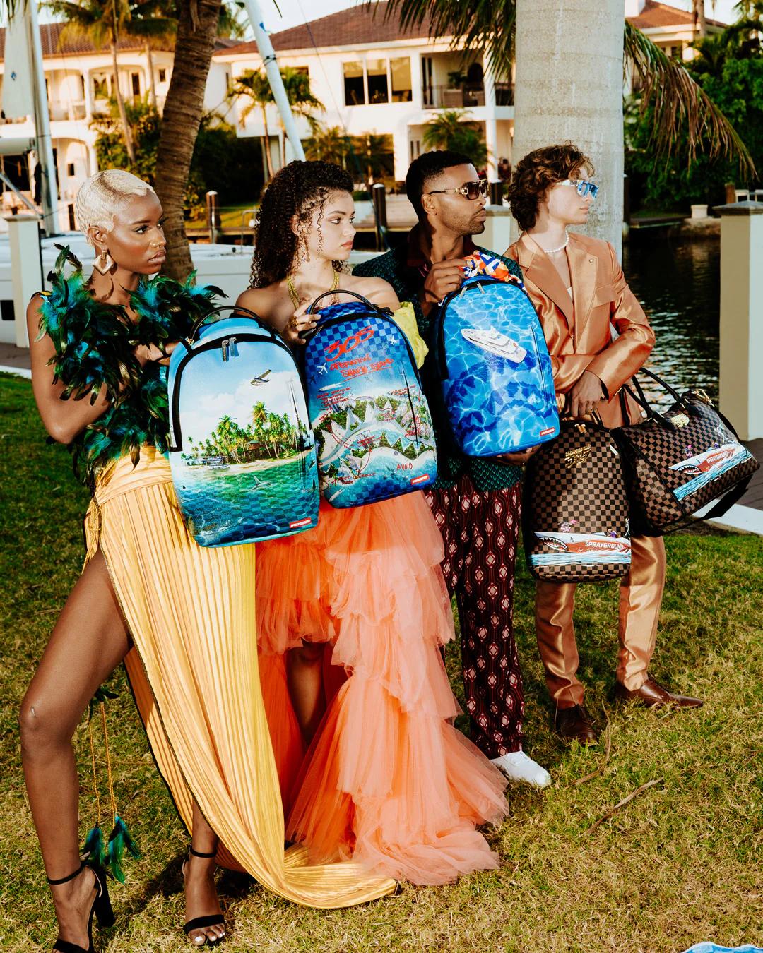 THE 305 SPEEDBOAT GETAWAY PYRAMID DUFFLE | Sprayground Premium
