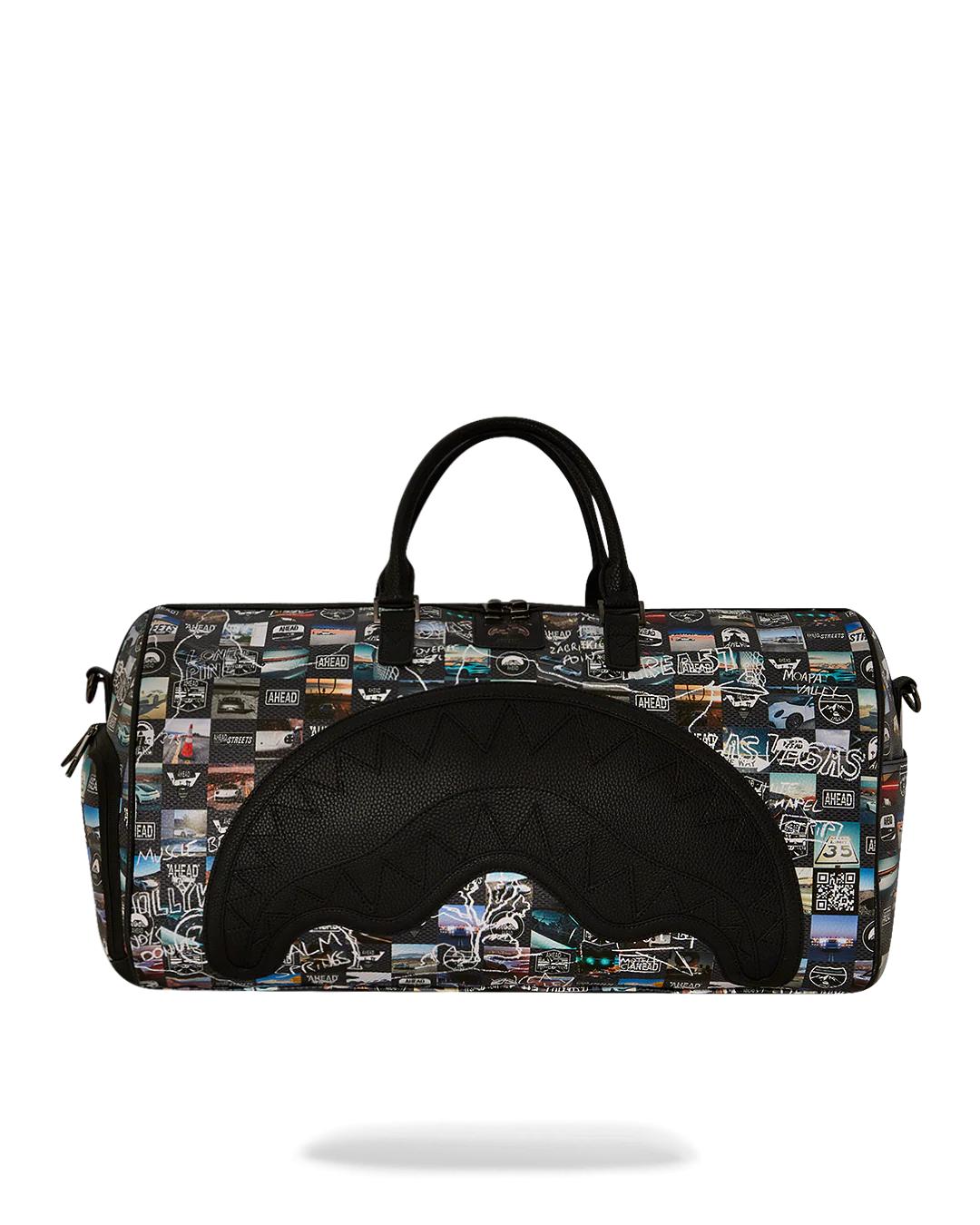PORSCHE AHEAD COLLAB DUFFLE - LIMITED EDITION | Sprayground New