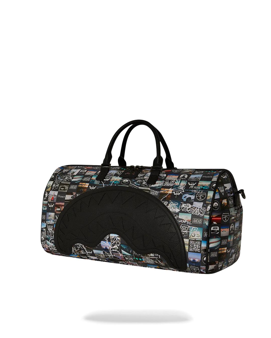 PORSCHE AHEAD COLLAB DUFFLE - LIMITED EDITION | Sprayground New