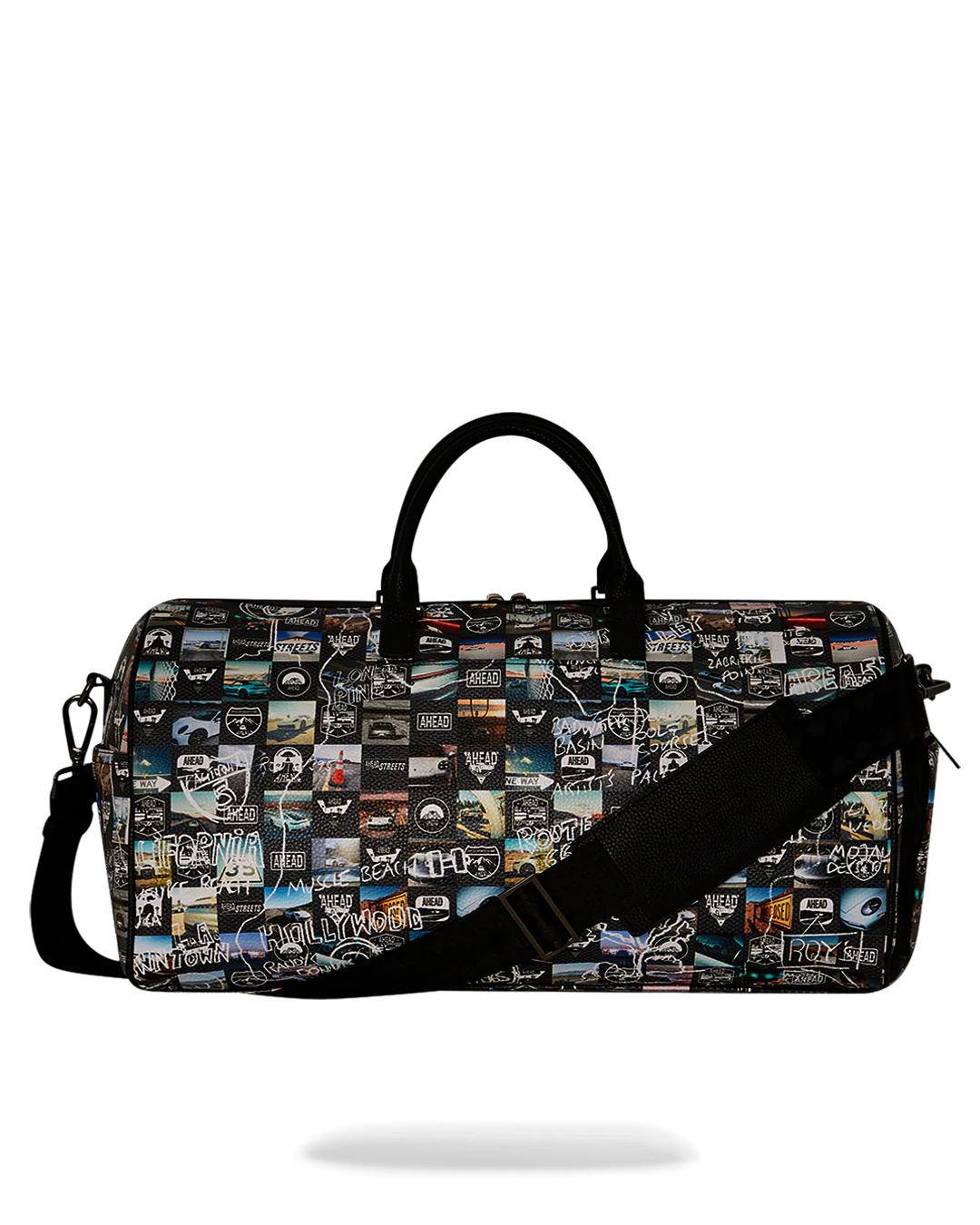 PORSCHE AHEAD COLLAB DUFFLE - LIMITED EDITION | Sprayground New