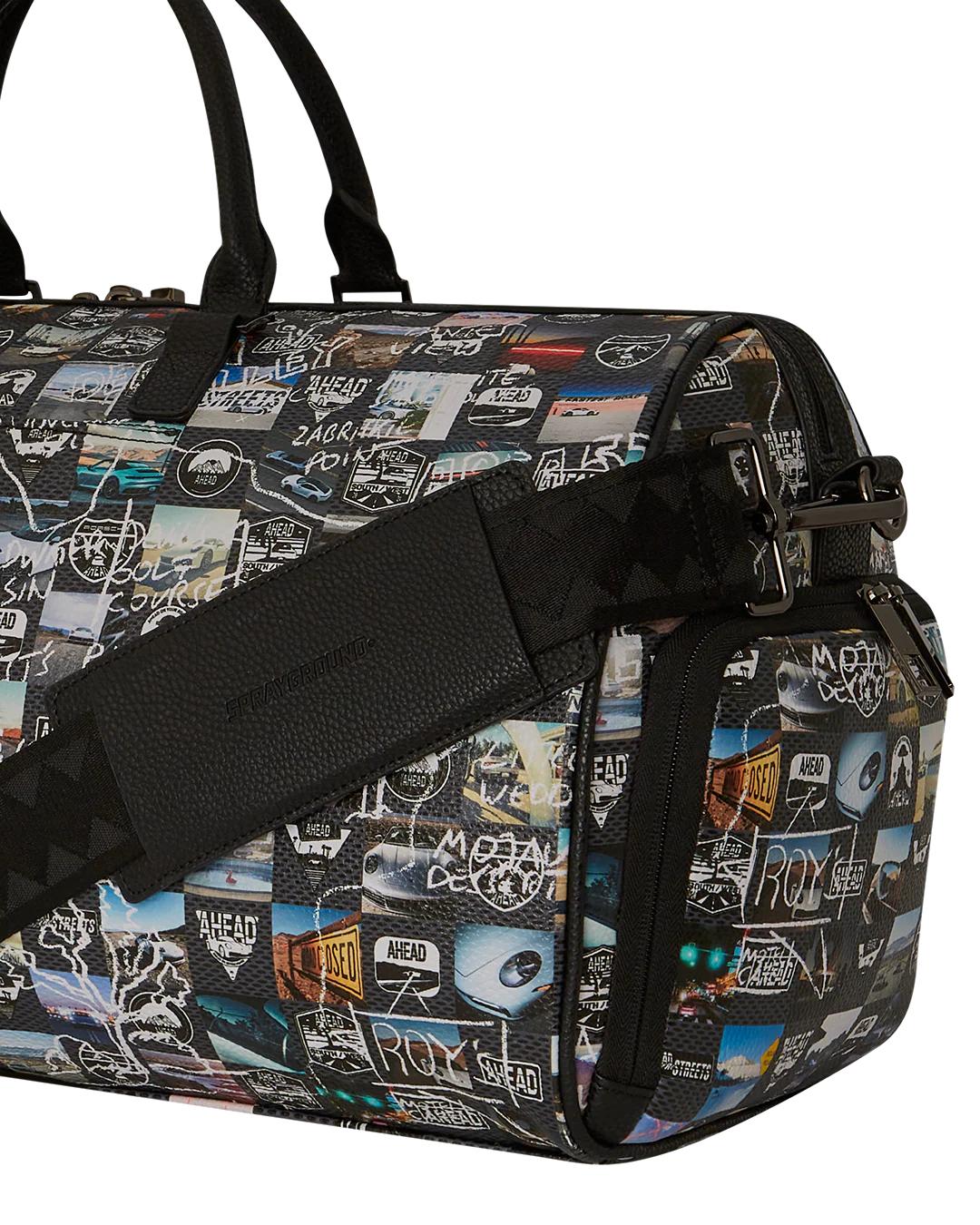 PORSCHE AHEAD COLLAB DUFFLE - LIMITED EDITION | Sprayground New