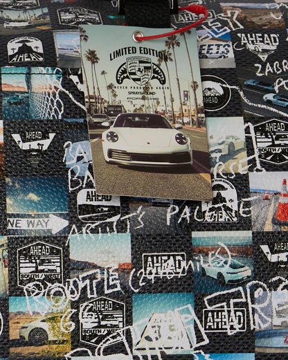 PORSCHE AHEAD COLLAB DUFFLE - LIMITED EDITION | Sprayground New
