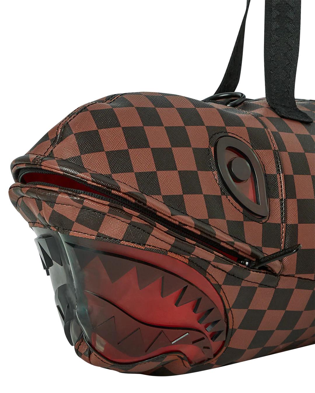 SHARKS IN PARIS CLEAR FOR TAKEOFF SHARK MEDIUM DUFFLE | Sprayground Trending