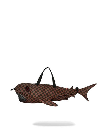 SHARKS IN PARIS CLEAR FOR TAKEOFF SHARK MEDIUM DUFFLE | Sprayground Trending