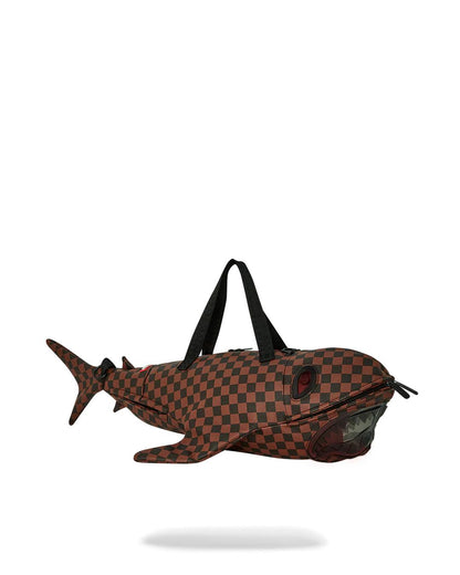 SHARKS IN PARIS CLEAR FOR TAKEOFF SHARK MEDIUM DUFFLE | Sprayground Trending