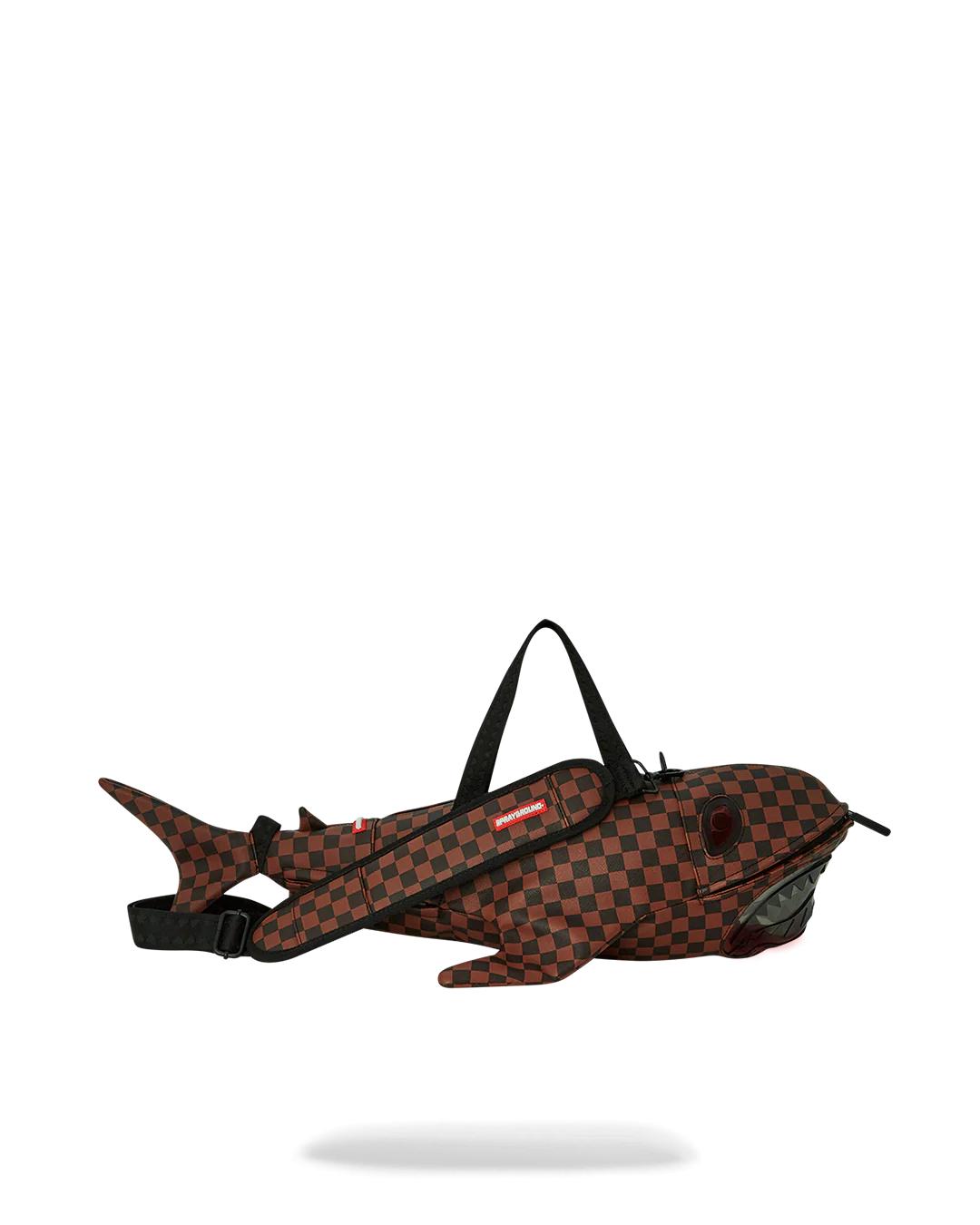 SHARKS IN PARIS CLEAR FOR TAKEOFF SHARK MEDIUM DUFFLE | Sprayground Trending