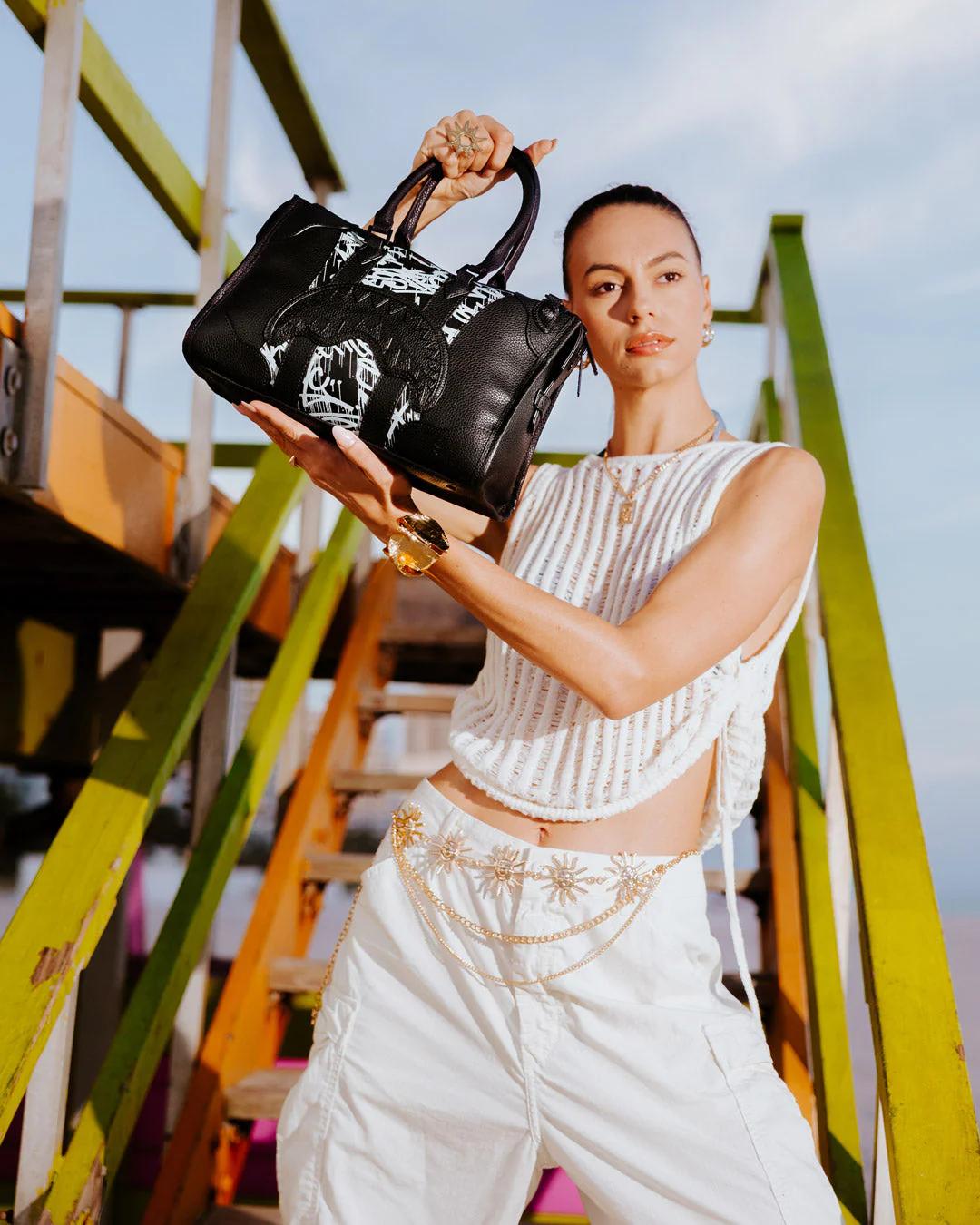 A.M.P.M PYRAMID MINI DUFFLE | Sprayground Best Seller