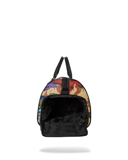 SLICED AND DICED CAMO DUFFLE | Sprayground Essential