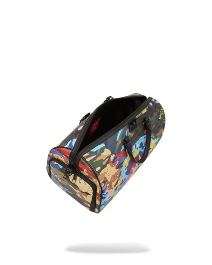 SLICED AND DICED CAMO DUFFLE | Sprayground Essential