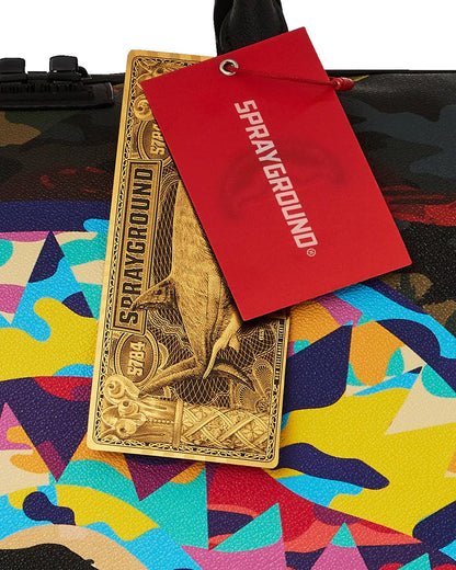 SLICED AND DICED CAMO DUFFLE | Sprayground Essential