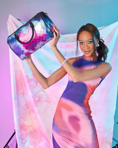 SHARKCLUB ELECTRONICA MINI DUFFLE | Sprayground Latest