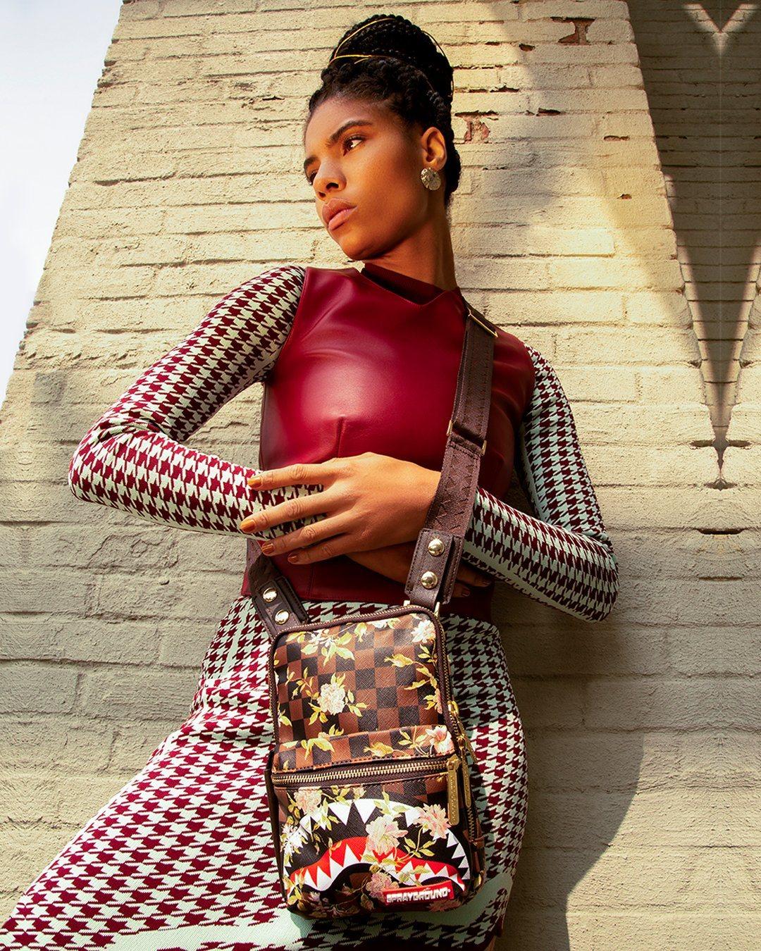 SHARKFLOWER CROSSBODY SLING | Sprayground Latest