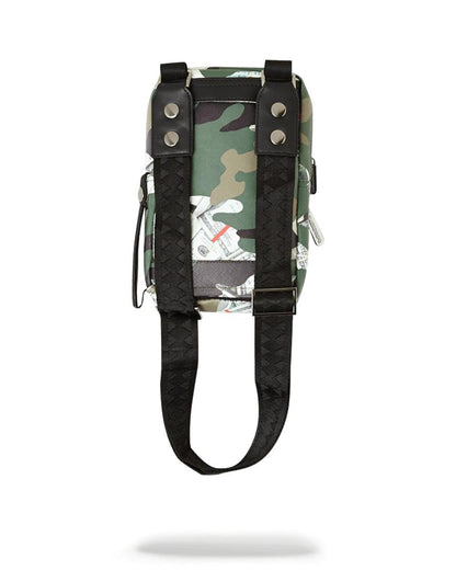 CAMO MONEY SHARK SLING | Sprayground Featured