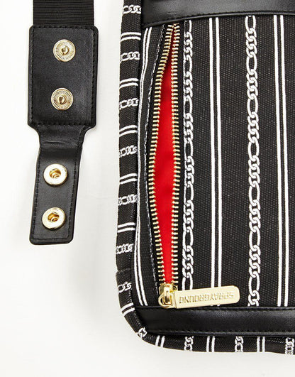 REVERSE BLACK SHARKS IN PARIS SLING | Sprayground Popular