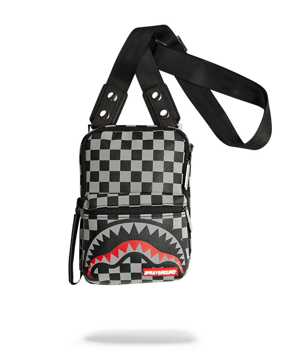 REFLECTIVE SHARKS IN PARIS SLING | Sprayground Trending