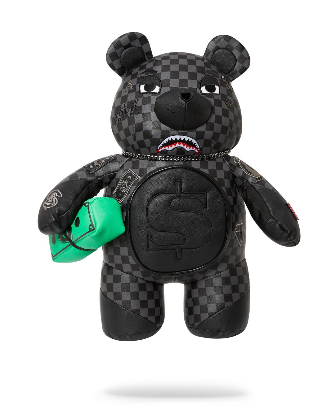 HENNY AIIR TO THE THRONE MONEYBEAR TEDDYBEAR BACKPACK | Sprayground Great Value
