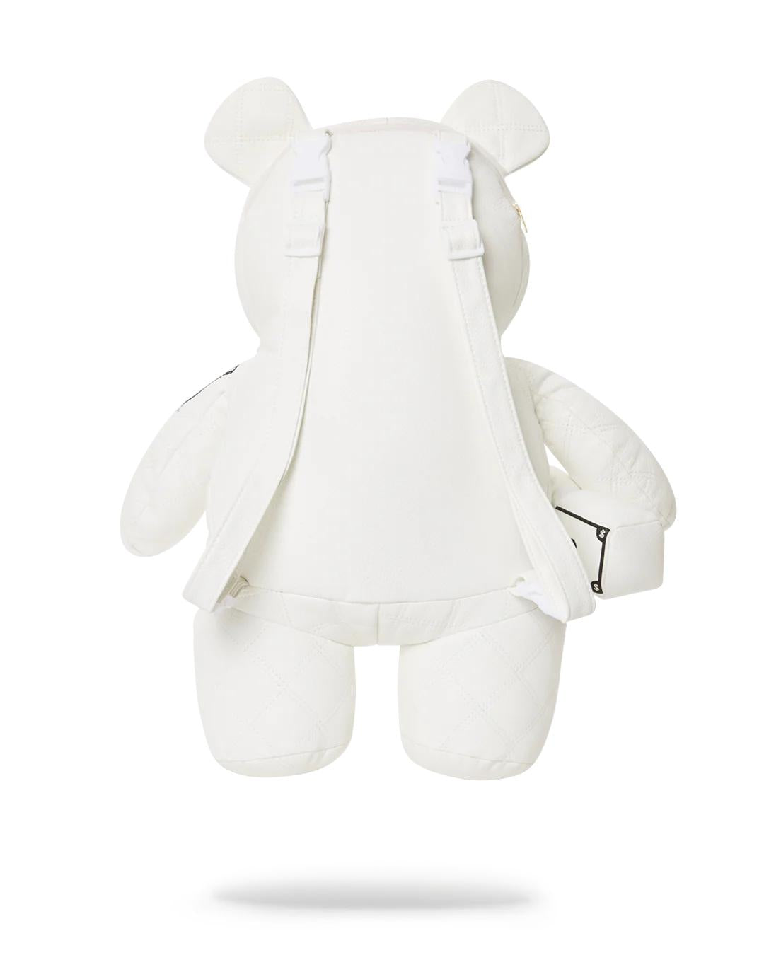 RIVIERA LE BLANC GOLD CHAIN MONEYBEAR TEDDYBEAR BACKPACK | Sprayground Latest