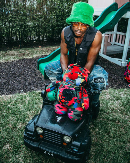 CAMOBURST MONEYBEAR TEDDYBEAR BACKPACK | Sprayground Quality
