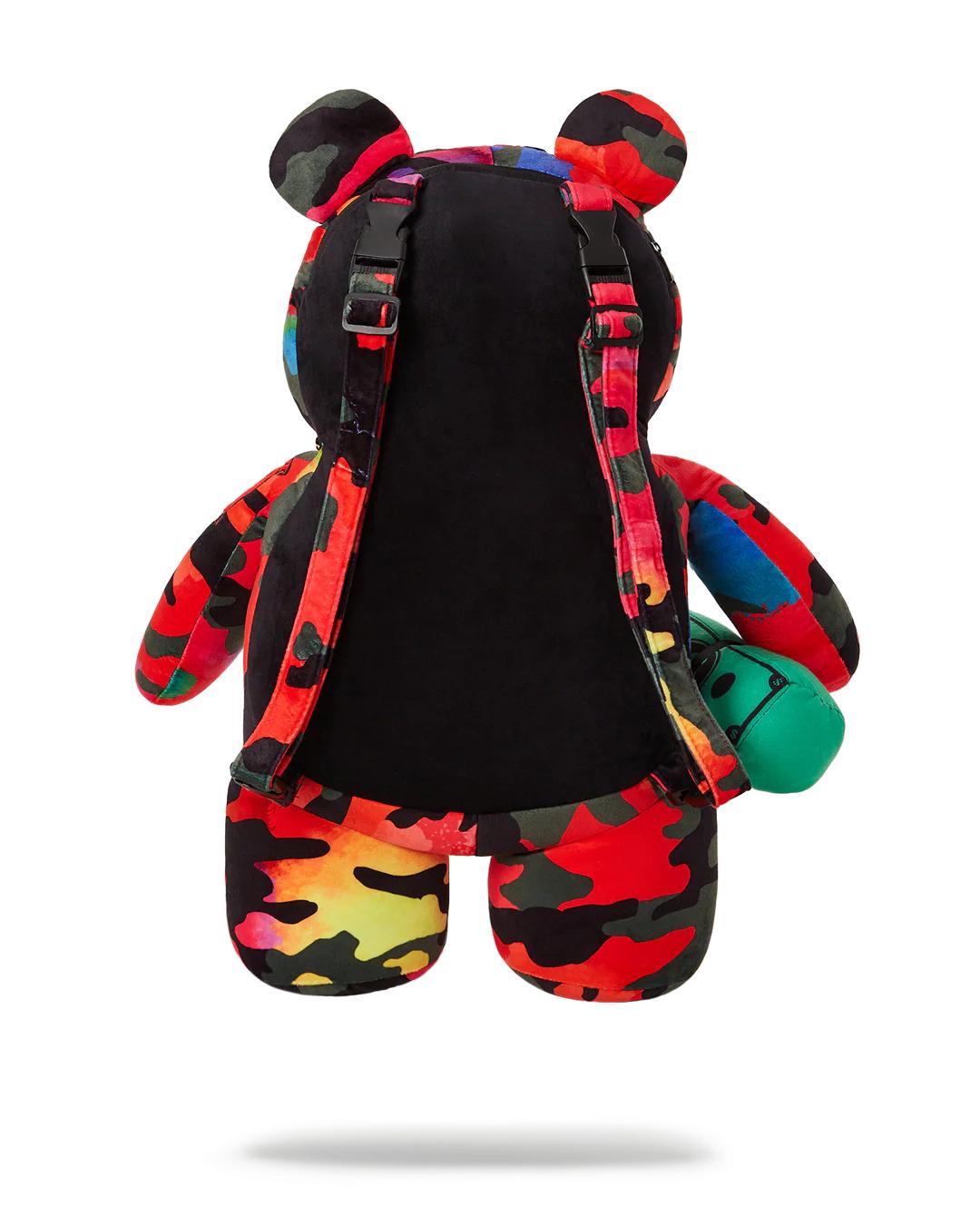 CAMOBURST MONEYBEAR TEDDYBEAR BACKPACK | Sprayground Quality