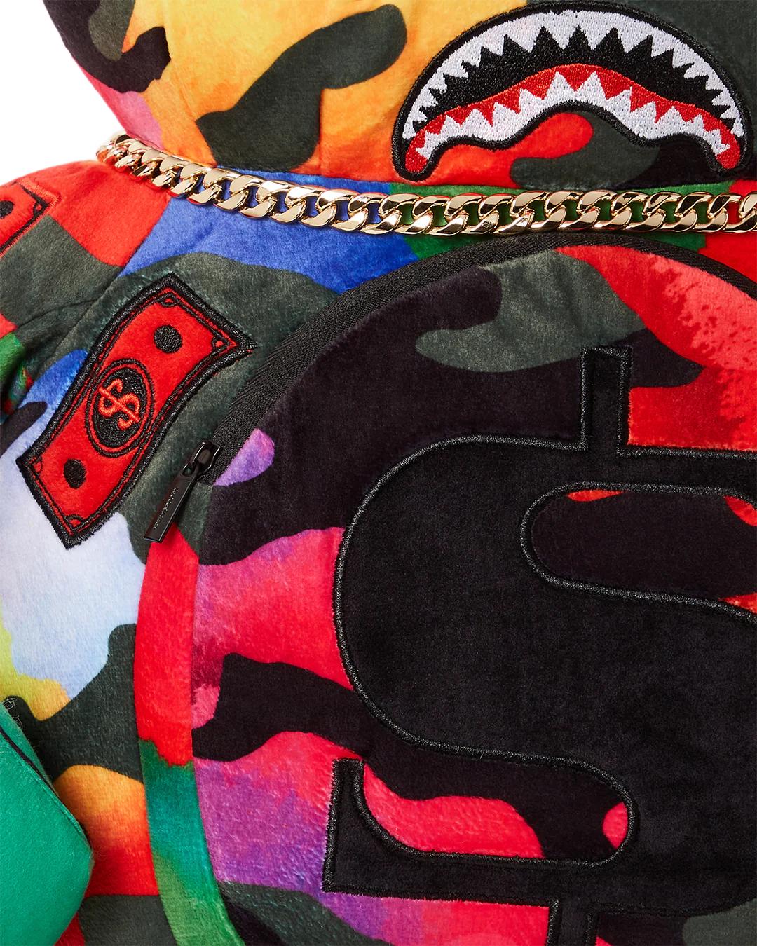 CAMOBURST MONEYBEAR TEDDYBEAR BACKPACK | Sprayground Quality