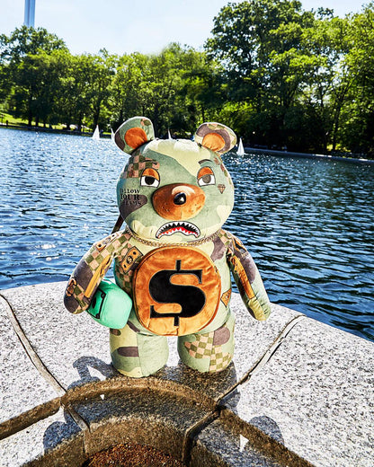 CAMOCHECK MONEYBEAR TEDDYBEAR BACKPACK | Sprayground New