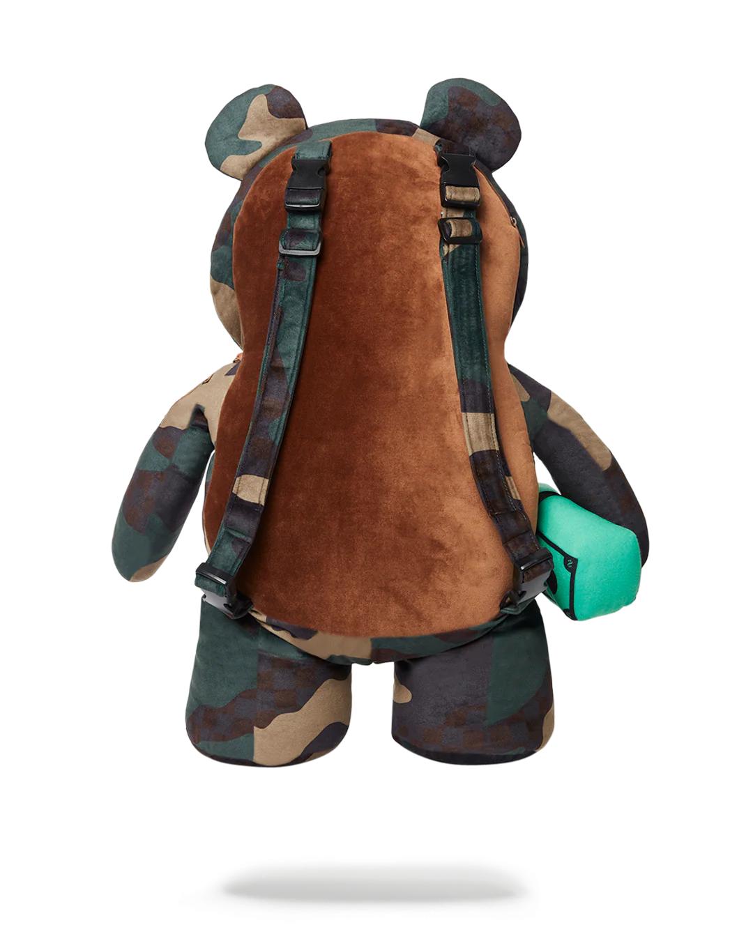 CAMOCHECK MONEYBEAR TEDDYBEAR BACKPACK | Sprayground New