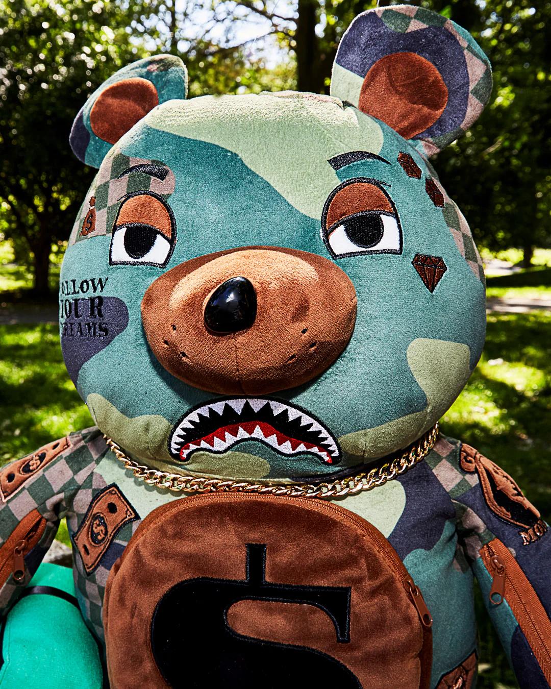 CAMOCHECK MONEYBEAR TEDDYBEAR BACKPACK | Sprayground New