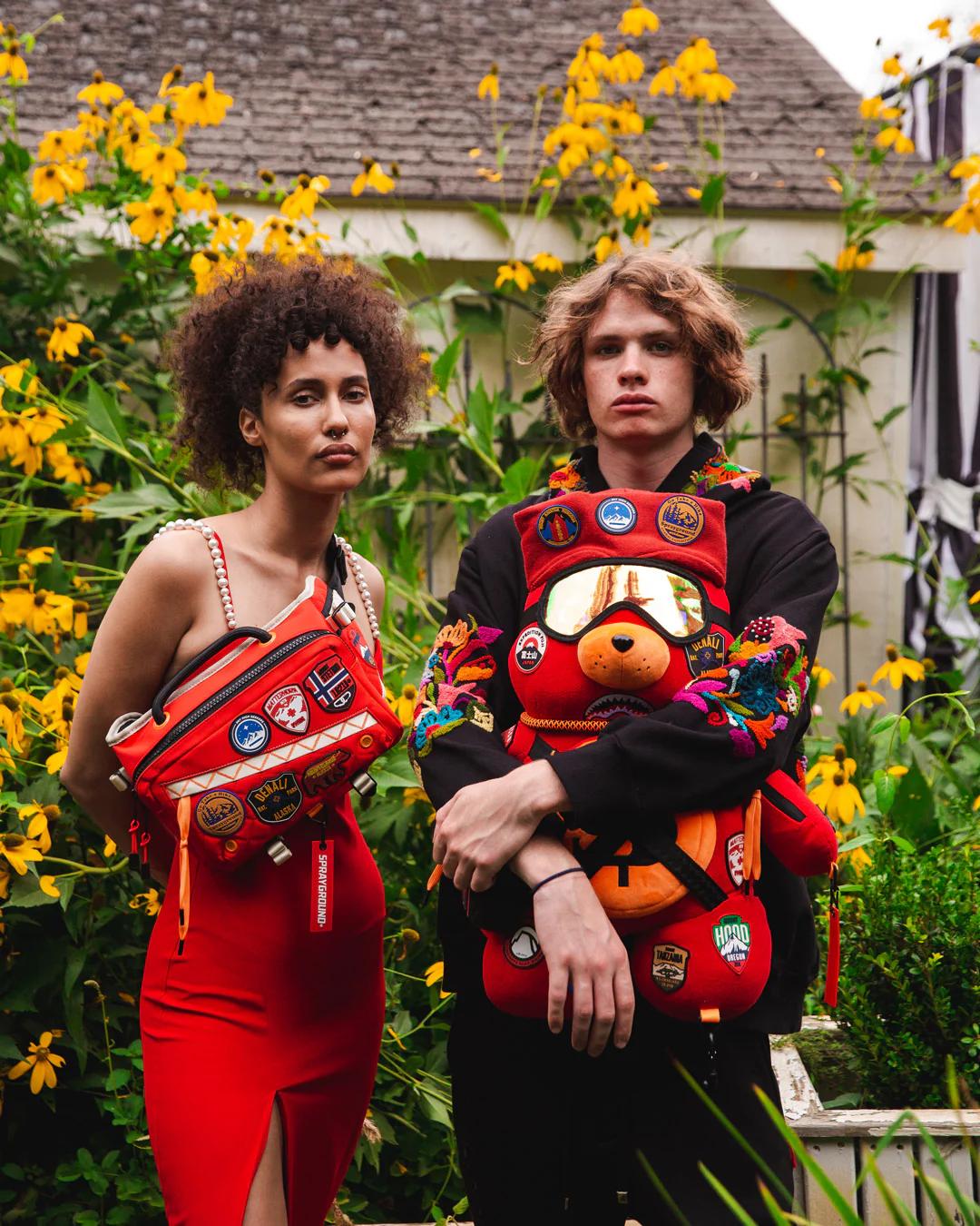 THE GLOBAL EXPEDITION MONEYBEAR TEDDYBEAR BACKPACK | Sprayground Featured