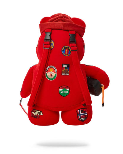 THE GLOBAL EXPEDITION MONEYBEAR TEDDYBEAR BACKPACK | Sprayground Featured