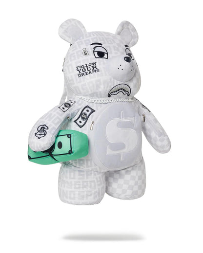 SPLIT THE CHECK (PEARL) MONEYBEAR TEDDYBEAR BACKPACK | Sprayground Popular