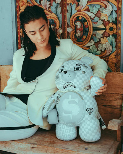 SPLIT THE CHECK (PEARL) MONEYBEAR TEDDYBEAR BACKPACK | Sprayground Popular