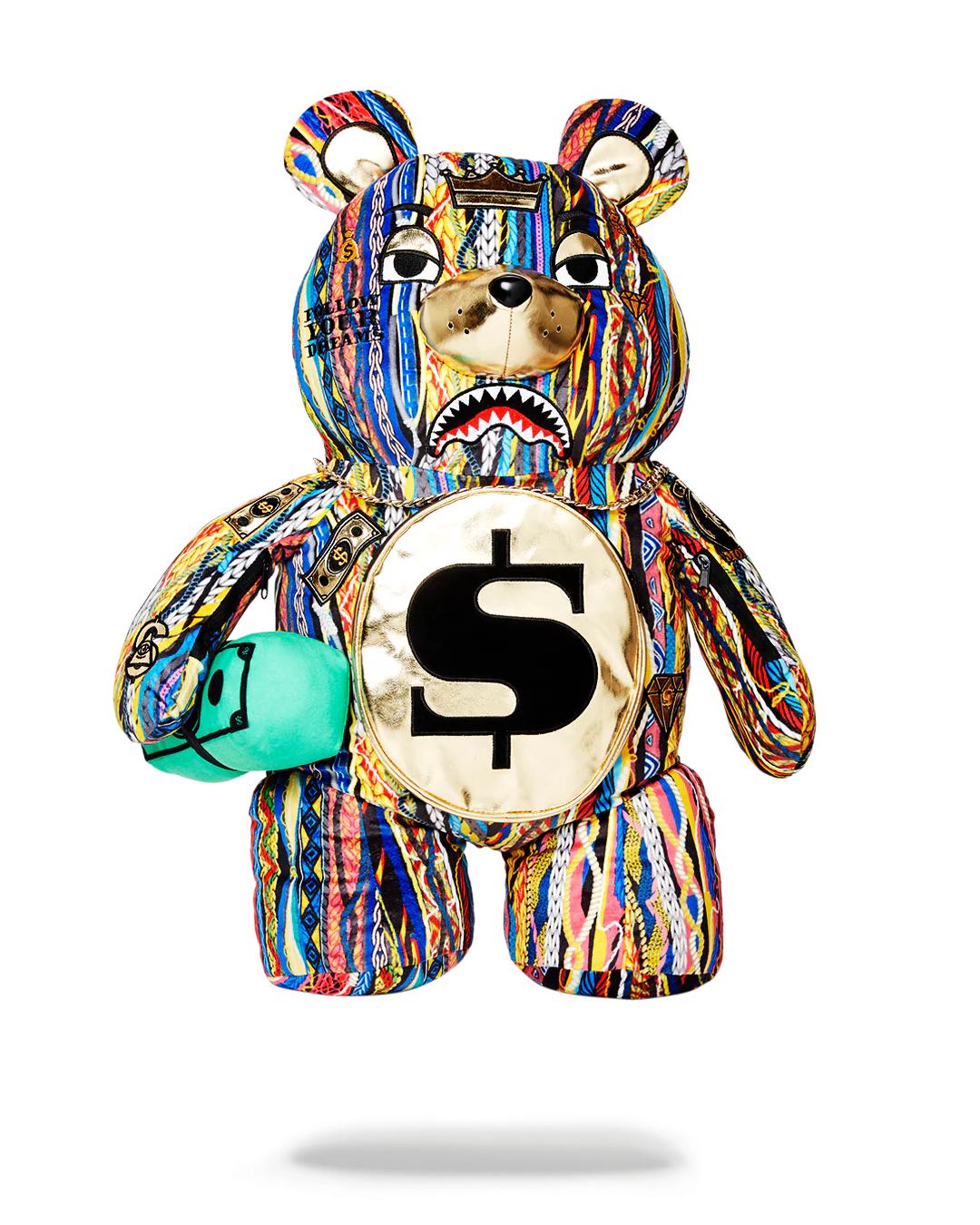 THE GOLDEN AGE MONEYBEAR TEDDYBEAR BACKPACK | Sprayground Best Seller