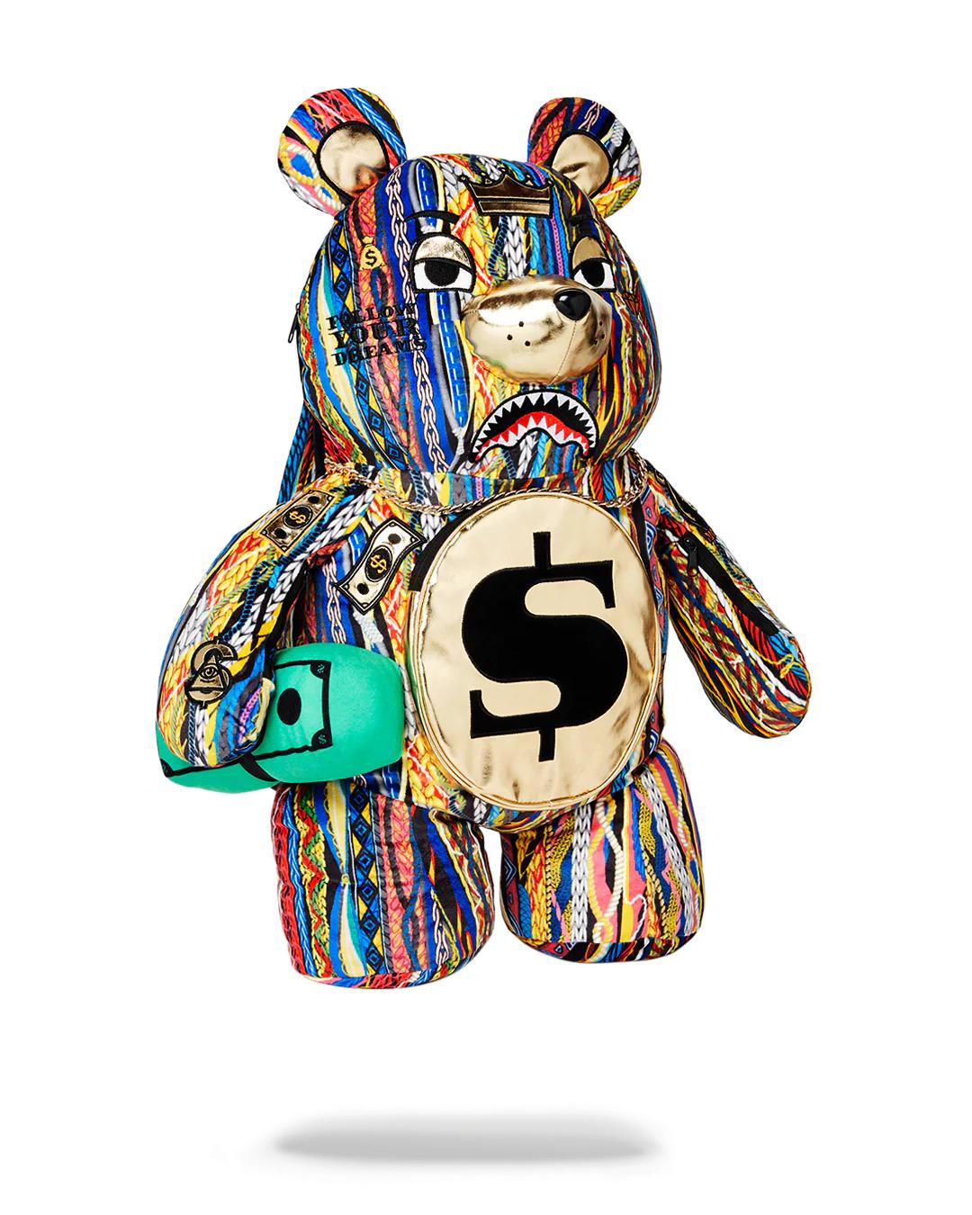 THE GOLDEN AGE MONEYBEAR TEDDYBEAR BACKPACK | Sprayground Best Seller