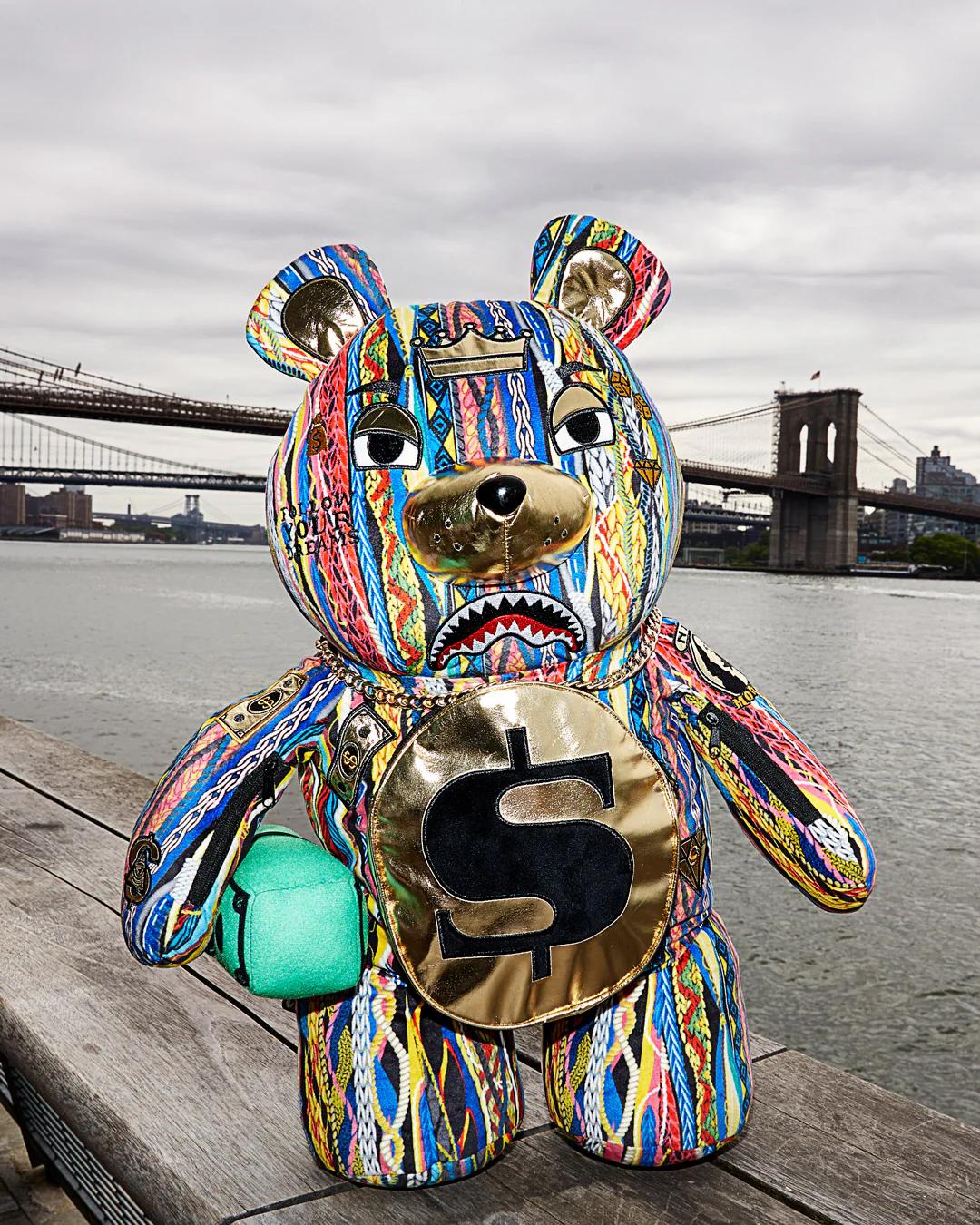 THE GOLDEN AGE MONEYBEAR TEDDYBEAR BACKPACK | Sprayground Best Seller