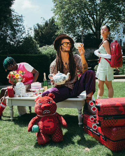 VENI VIDI VICI MONEYBEAR TEDDYBEAR BACKPACK | Sprayground Exclusive