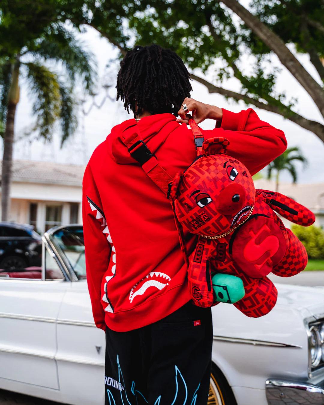 VENI VIDI VICI MONEYBEAR TEDDYBEAR BACKPACK | Sprayground Exclusive