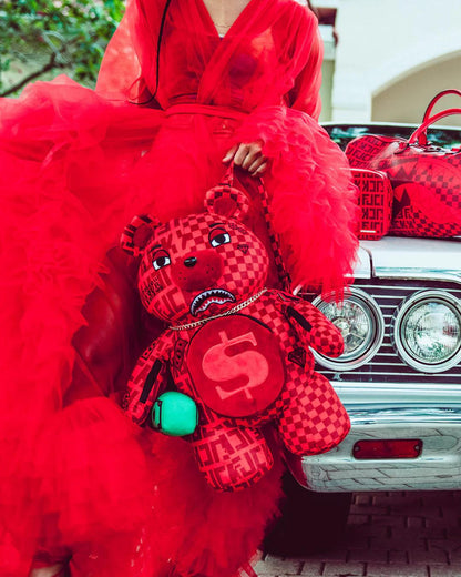 VENI VIDI VICI MONEYBEAR TEDDYBEAR BACKPACK | Sprayground Exclusive