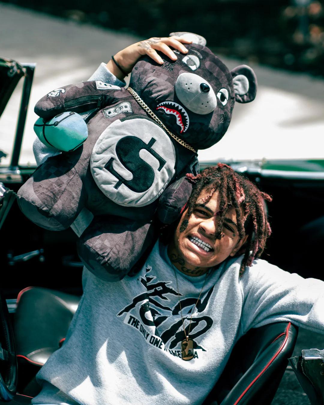 3AM NEVER SLEEP MONEYBEAR TEDDYBEAR BACKPACK | Sprayground Signature