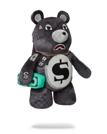 3AM NEVER SLEEP MONEYBEAR TEDDYBEAR BACKPACK | Sprayground Signature