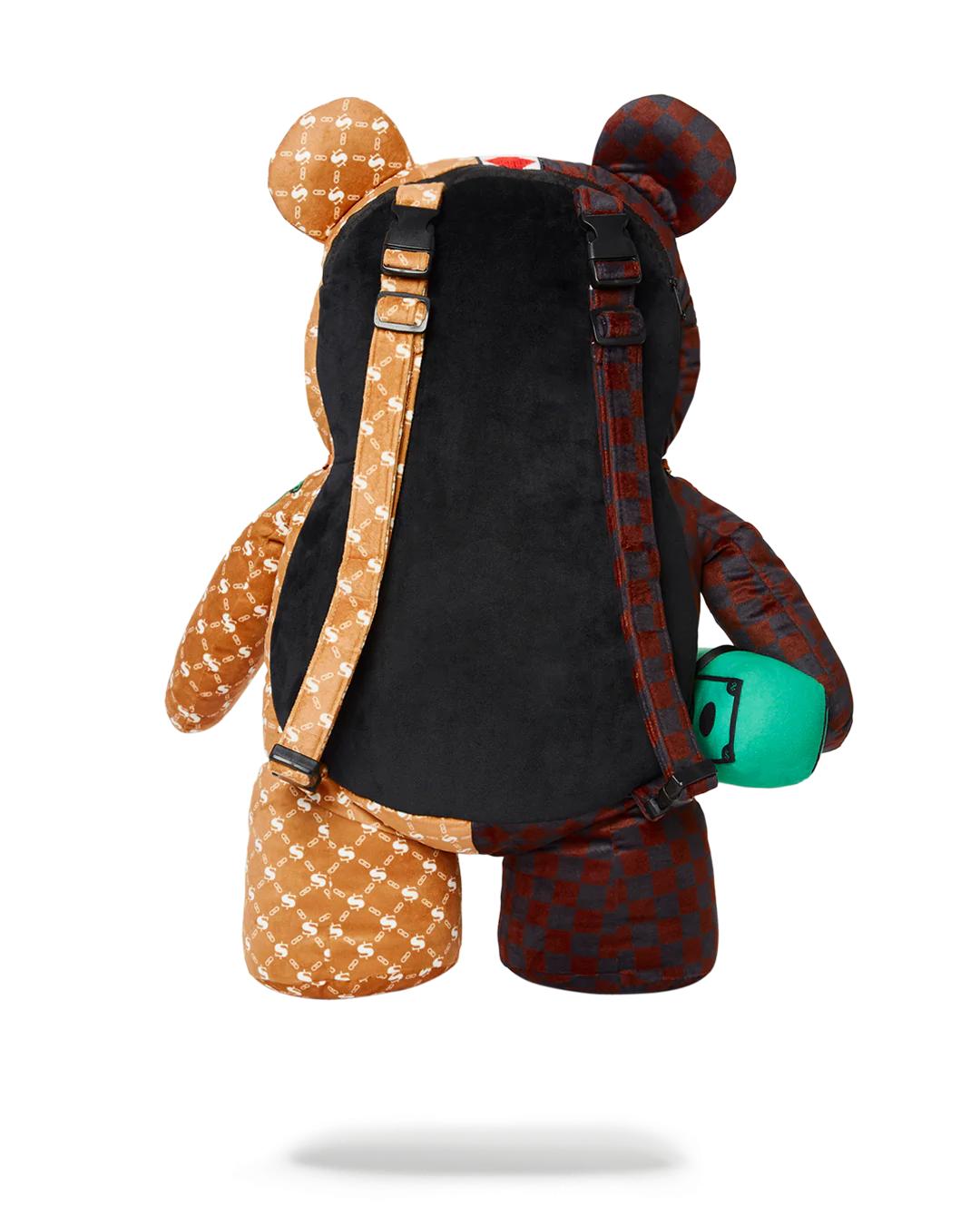 MONEY BEAR TEDDYBEAR BACKPACK PARIS VS FLORENCE | Sprayground Essential