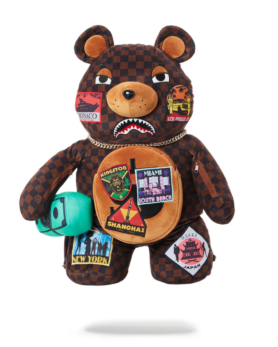 GLOBAL MOGUL MONEYBEAR TEDDYBEAR BACKPACK | Sprayground Everyday